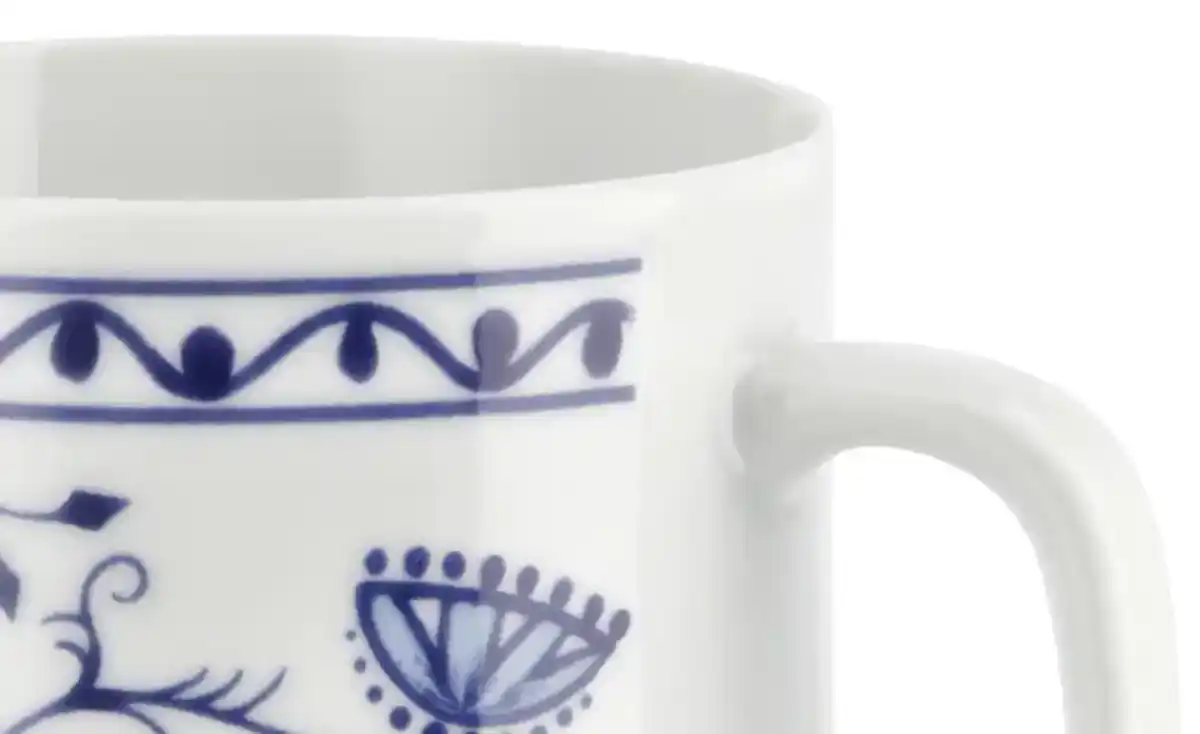 Bild 2 von Kahla Becher mit Henkel "Rosella" Zwiebelmuster