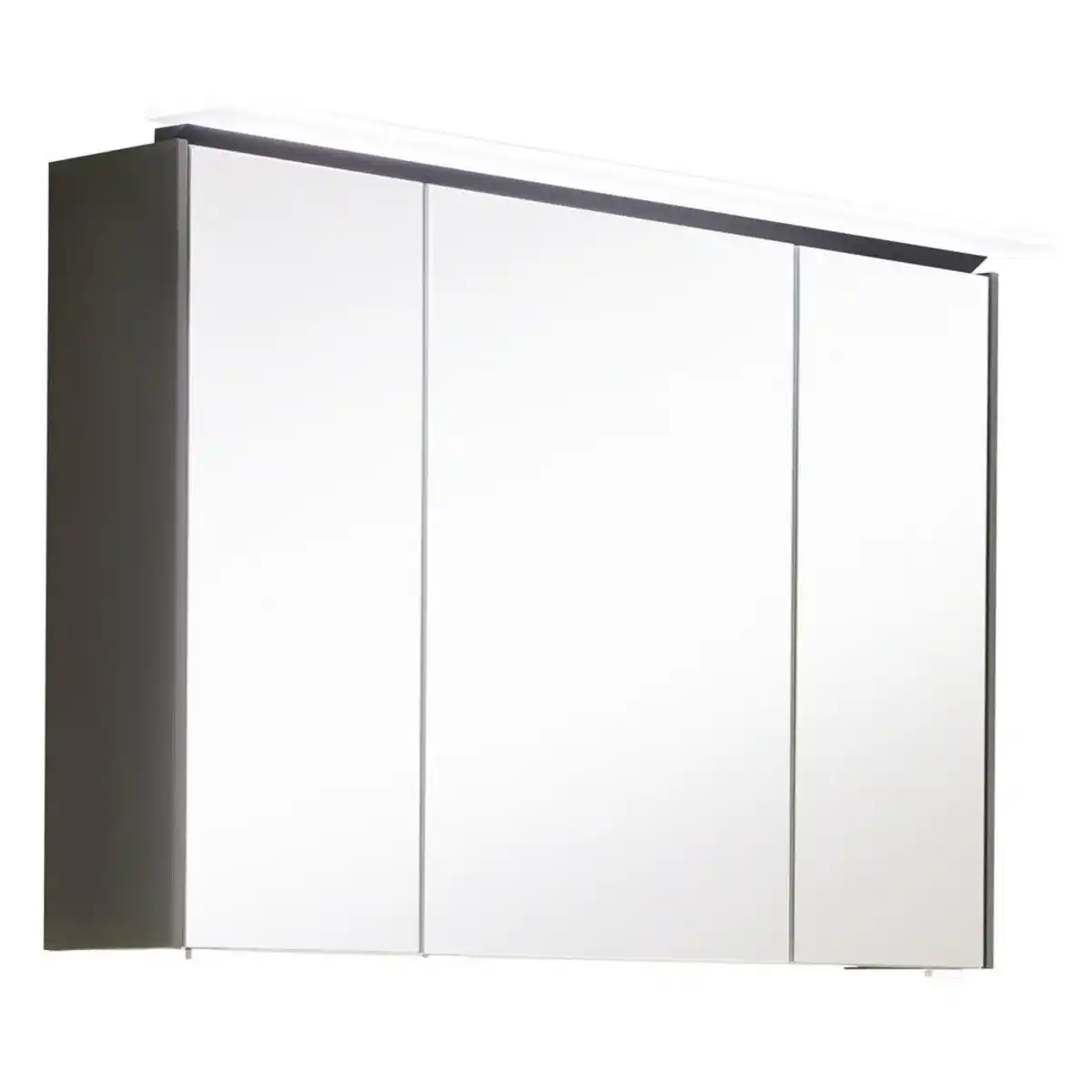 Bild 1 von Novel Spiegelschrank Nv.072, Eiche, Metall, 6 Fächer, F, 92x66.4x17.2 cm, Goldenes M, Made in Germany, Badezimmer, Badezimmerspiegel, Spiegelschränke, F