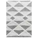 Bild 1 von Webteppich Pisa Grau ca. 80x150cm, Grau