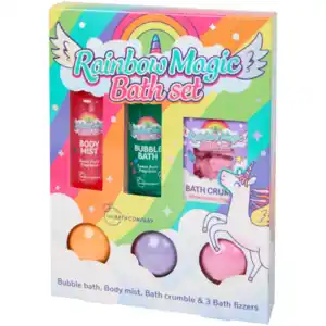 The Bath Company Rainbow Magic Badeset