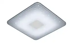 Trio LED-Deckenleuchte, Glas mit Effekt