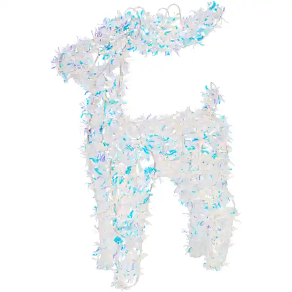 Bild 1 von Lamettarentier mit LED-Beleuchtung