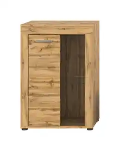 Vitrine Jam ca. 86x60x35 cm Eiche Wotan, Eiche Wotan