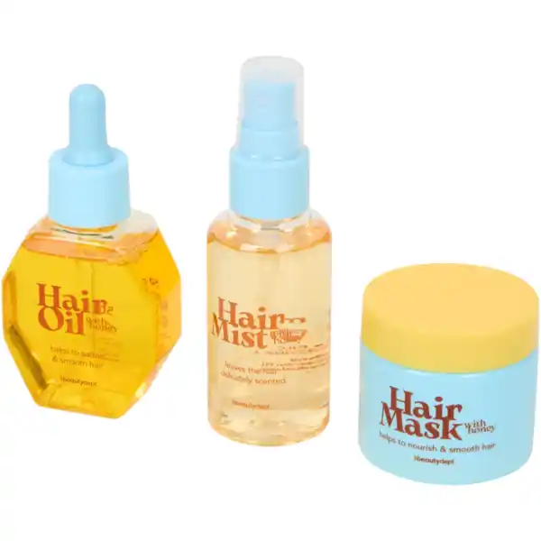 Bild 2 von The Beauty Dept. Haarpflegeset Honig