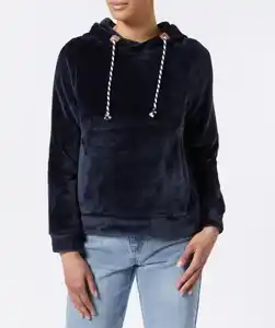 Kuscheliger Fleecepullover, dunkelblau