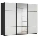 Bild 1 von Novel Schwebetürenschrank, Schwarz, Weiß, Metall, 9 Fächer, 271x223x68 cm, Blauer Engel, Goldenes M, BQ - Bündnis für Qualität, Made in Germany, Typenauswahl, umfangreiches Zubehör erhältlich