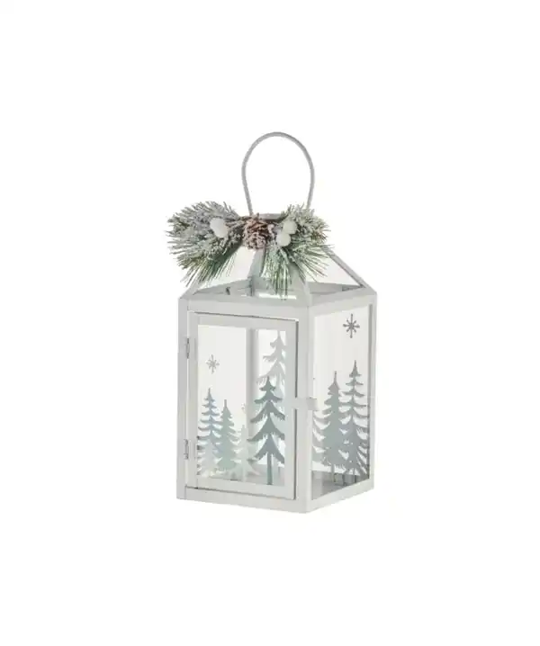Bild 1 von Laterne Weihnachten, weiß