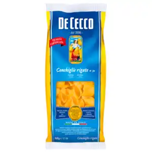 De Cecco Conchiglie Rigate Nr.50 500g