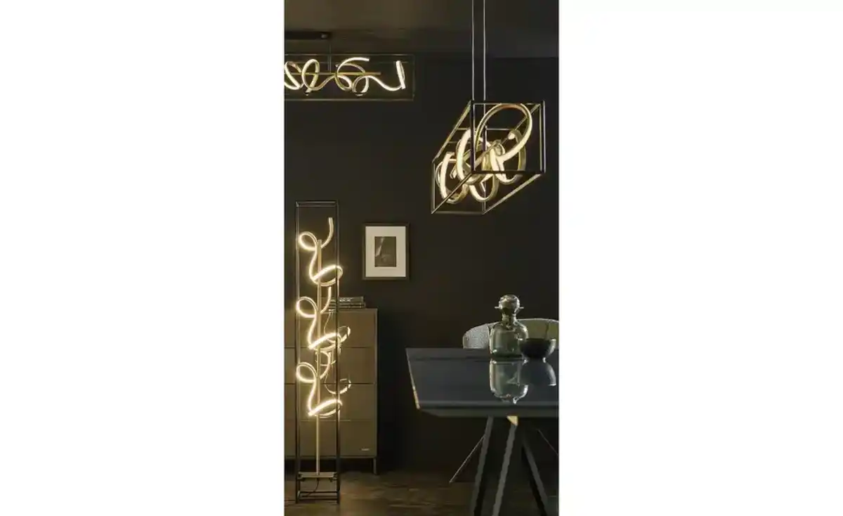 Bild 4 von Paul Neuhaus LED-Deckenleuchte schwarz/goldfarben Selina