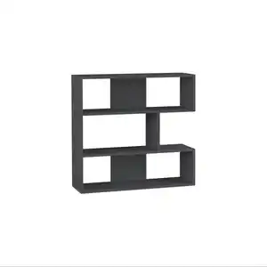 Bücherregal Molly ca. 94x89x30 cm Anthrazit, Anthrazit