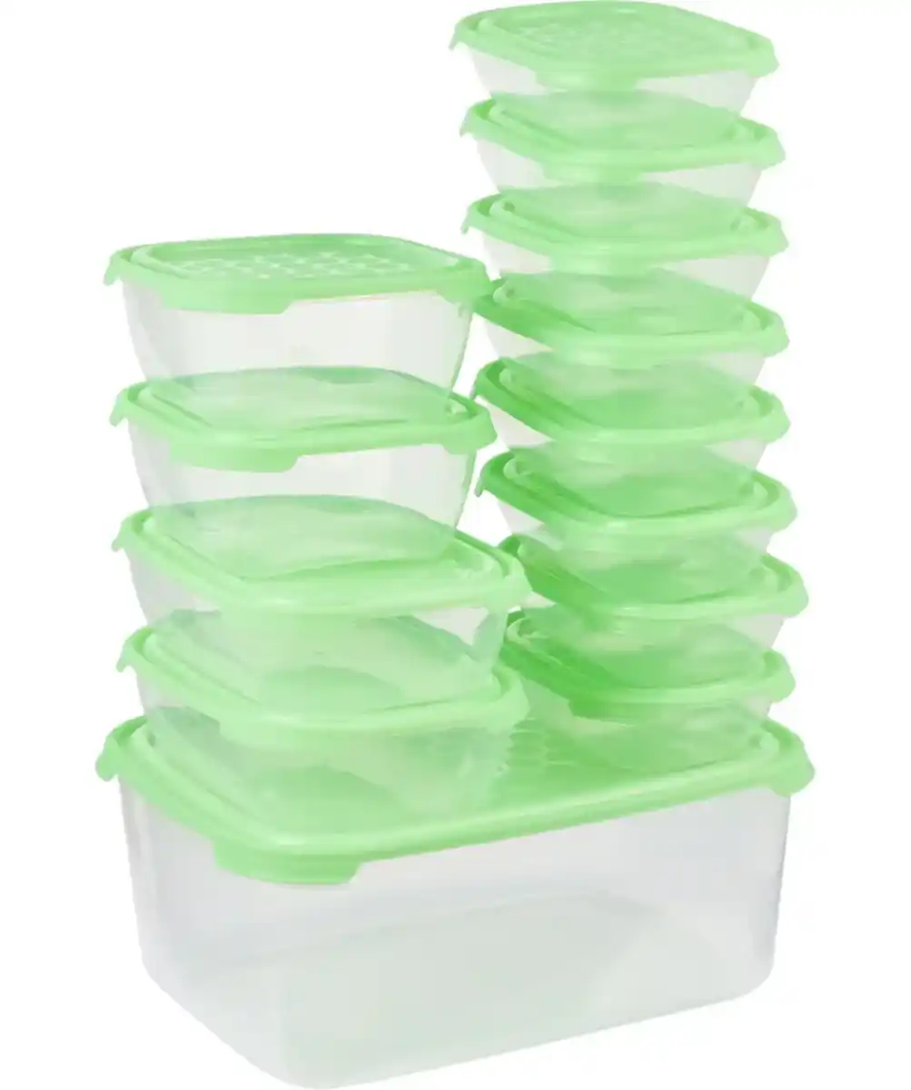 Bild 1 von Mikrowellengeeignete Frischhaltedosen, grün