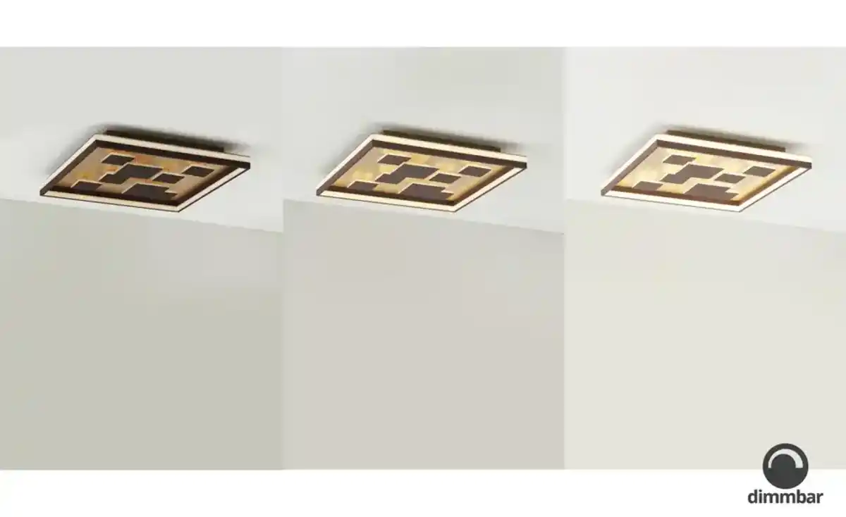 Bild 3 von Fischer-Honsel LED-Deckenleuchte braun-rost, eckig