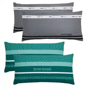 BRUNO BANANI Renforcé-Kissenhüllen, 2-St.-Packg.