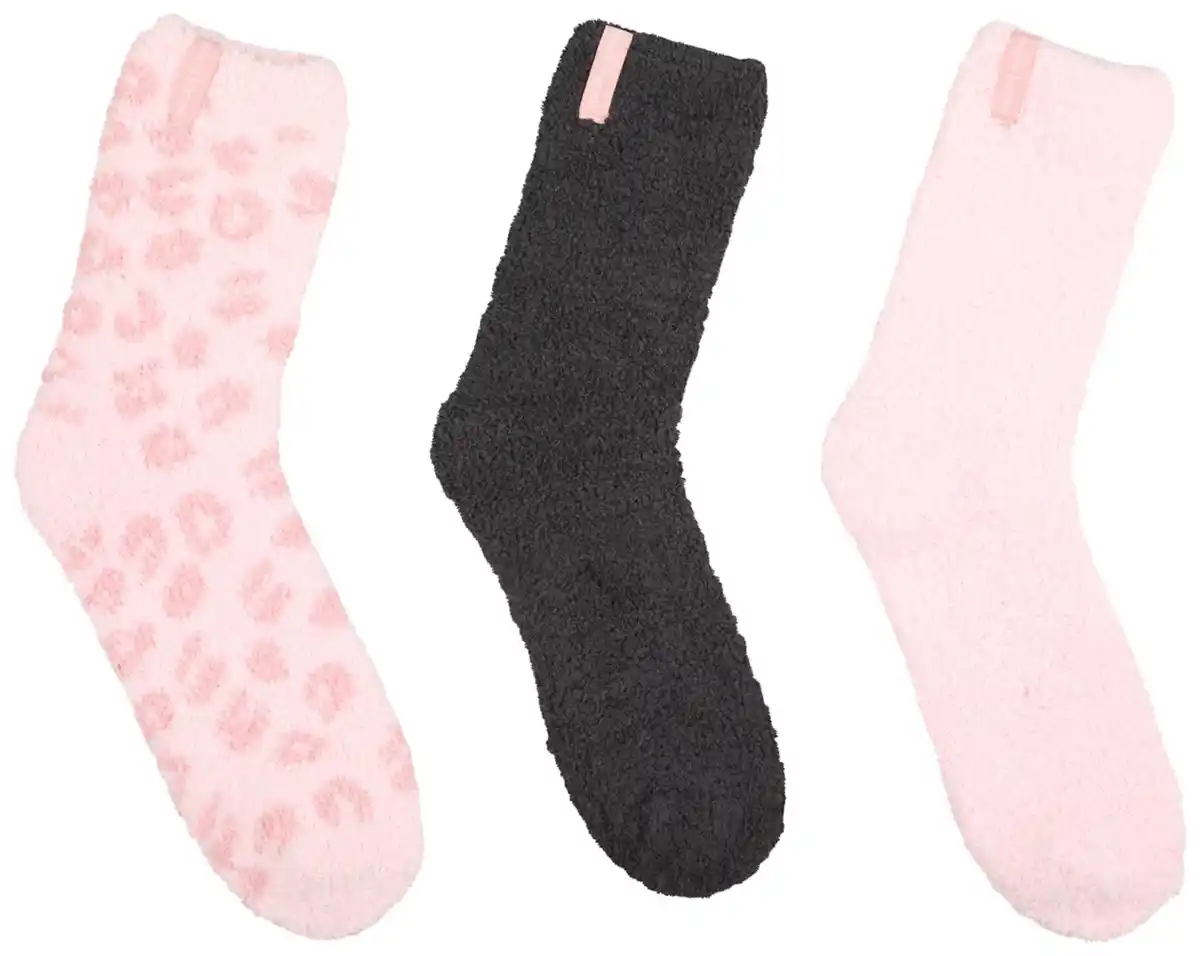 Bild 2 von BRUNO BANANI Damen-Kuschelsocken, 3 Paar