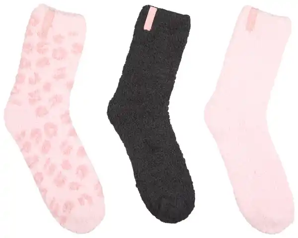 Bild 2 von BRUNO BANANI Damen-Kuschelsocken, 3 Paar