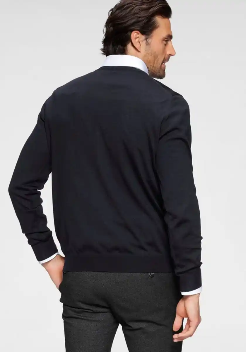 Bild 1 von OLYMP Rundhalspullover Luxor moderner Strickpullover