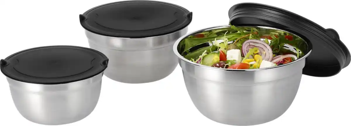 Bild 3 von SPICE&SOUL® Edelstahl-Schüsselset, 3-teilig
