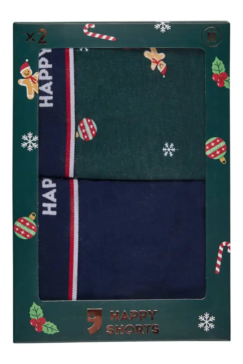 Bild 2 von HAPPY SHORTS Herren-Retroshorts, 2-St.-Packg.