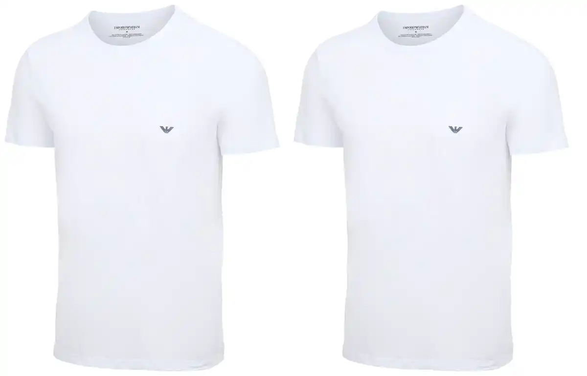 Bild 3 von ARMANI Herren-T-Shirts, 2-St.-Packg.