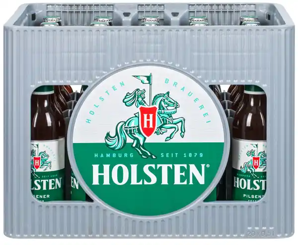 Bild 1 von HOLSTEN Pilsener, Ka. 20 x 0,5-l-Fl.