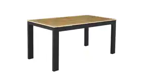 Esstisch 160 x 90 cm ausziehbar Wildeiche - BELIA