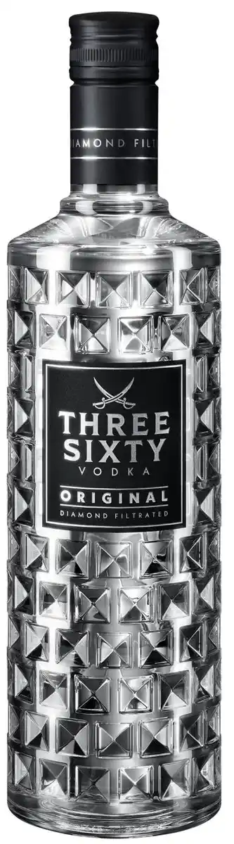 Bild 1 von THREE SIXTY Vodka, 0,7-l-Fl.