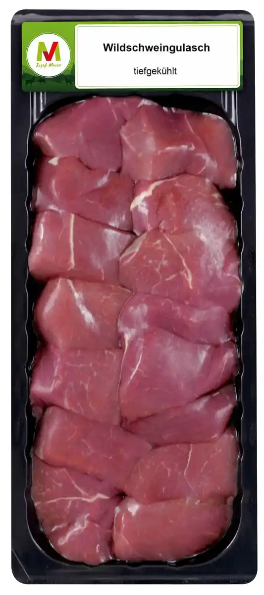 Bild 1 von JOSEF MAIER Wildschweingulasch, 500-g-Packg.