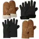 Bild 1 von OYANDA®/TOWNLAND® Lammfellhandschuhe bzw. -fäustlinge, Paar