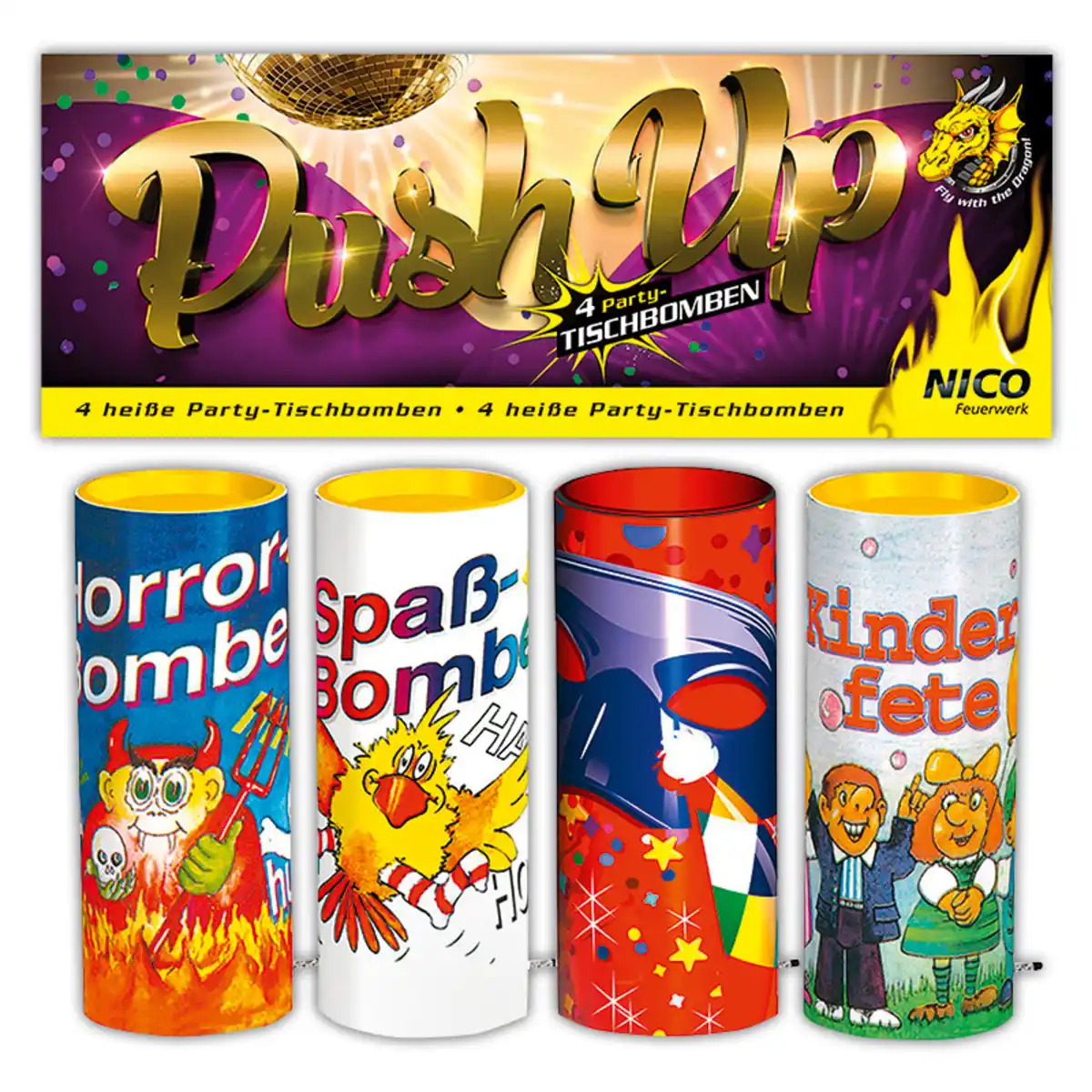 Bild 2 von Silvesterzauber Tischbomben