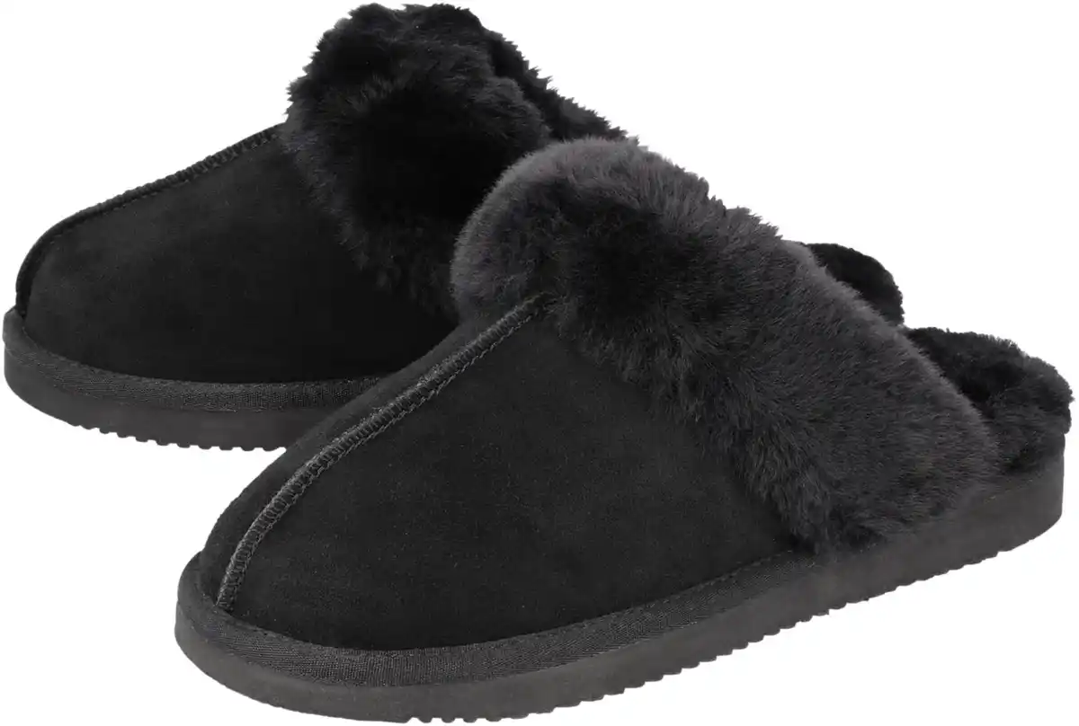 Bild 2 von TOWNLAND® Herren-Lammfellhausschuhe, Paar