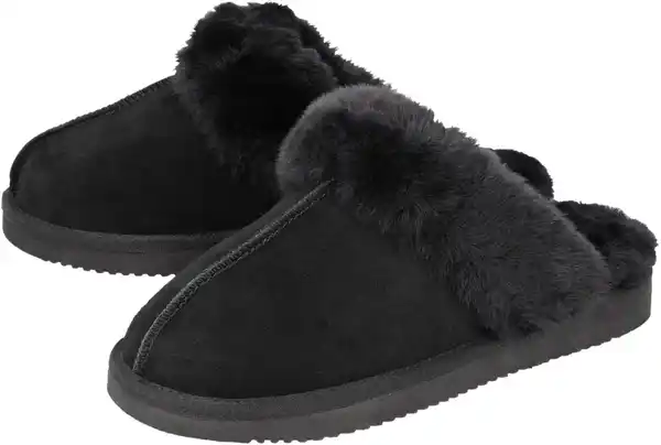 Bild 2 von TOWNLAND® Herren-Lammfellhausschuhe, Paar