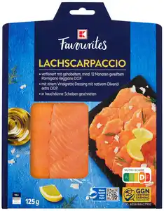 K-FAVOURITES Lachscarpaccio, 125-g-Packg.