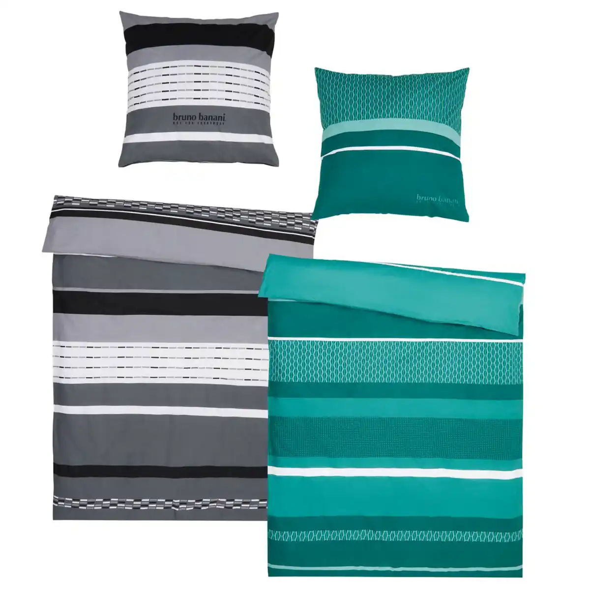 Bild 1 von BRUNO BANANI Renforcé-Bettwäsche-Set, 2-teilig