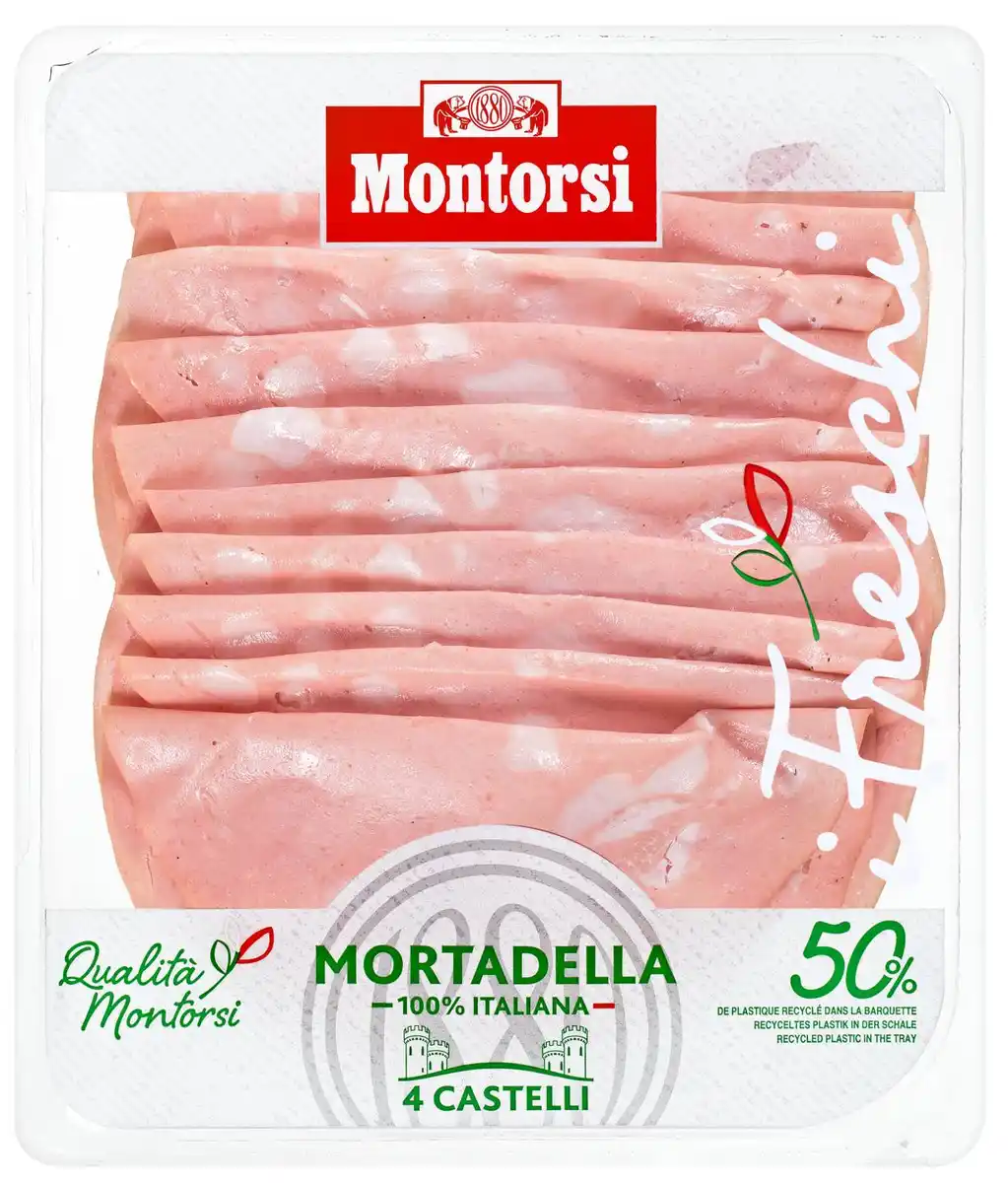 Bild 1 von MONTORSI Mortadella 4 Castelli, 120-g-Packg.