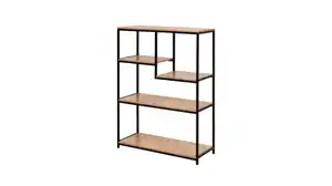 Standregal Eiche 75 x 100 cm - 5 Ablageböden - TRELLEBORG