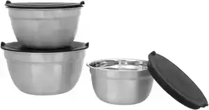 SPICE&SOUL® Edelstahl-Schüsselset, 3-teilig
