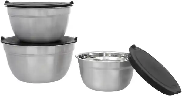 Bild 1 von SPICE&SOUL® Edelstahl-Schüsselset, 3-teilig
