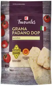 K-FAVOURITES Grana Padano DOP, gerieben, 150-g-Packg.