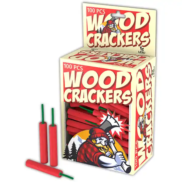 Bild 1 von Silvesterzauber Mini-Knistersternspucker "Wood Crackers"