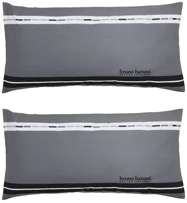 Bild 2 von BRUNO BANANI Renforcé-Kissenhüllen, 2-St.-Packg.