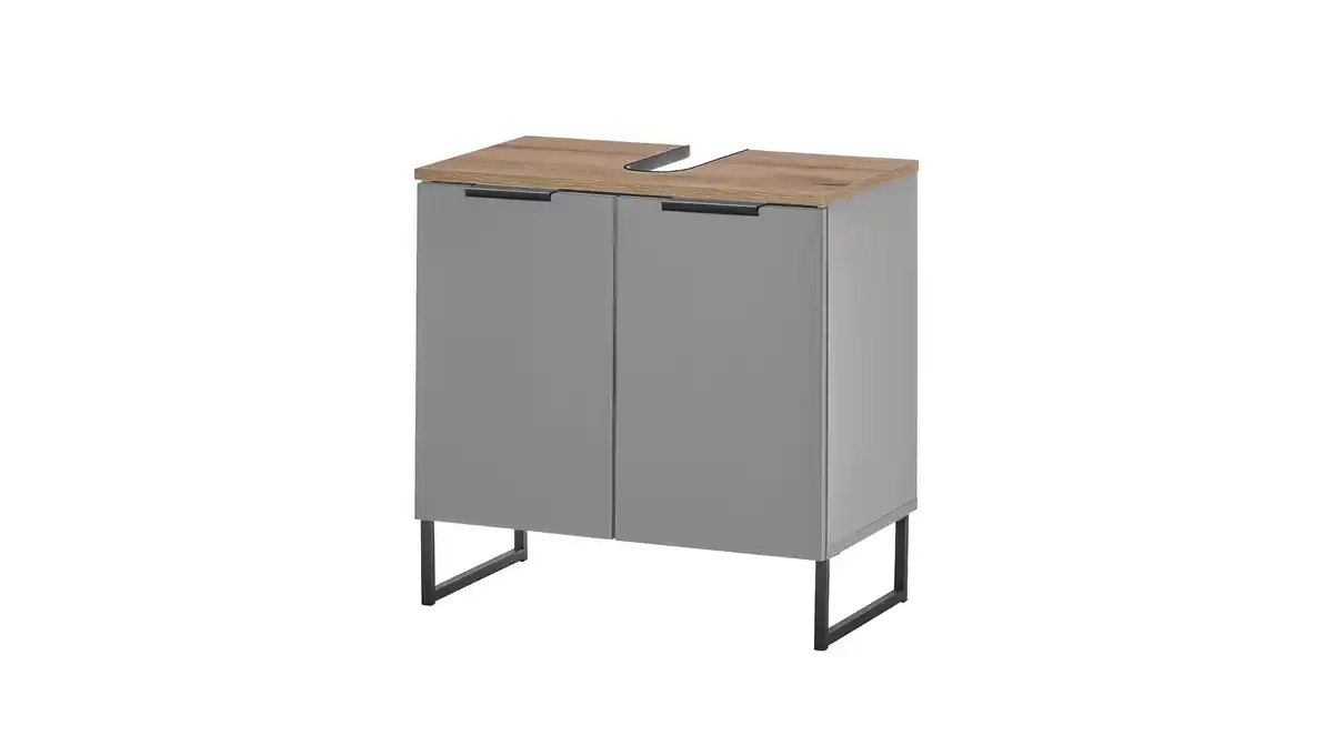 Bild 1 von Waschbeckenunterschrank grau - Evoke Eiche - 60 cm - DALIA