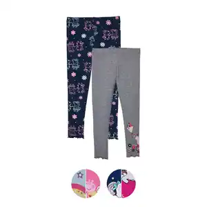 Kinder-/Kleinkinder Leggings 2er-Set