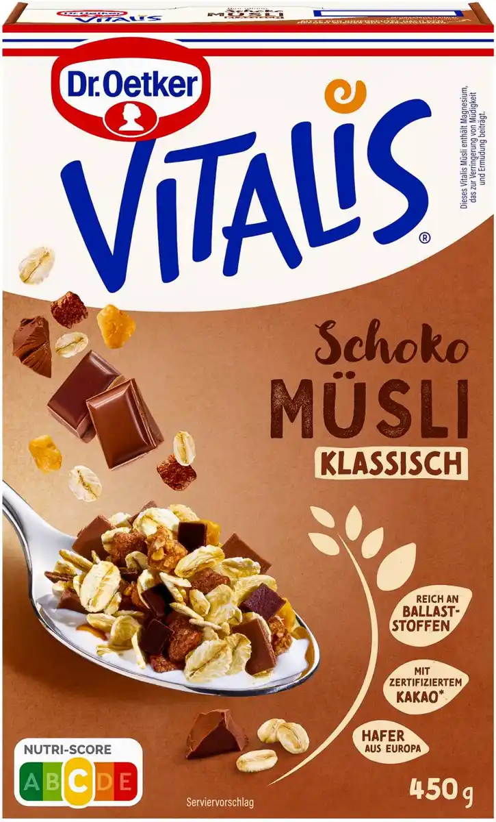 Bild 1 von DR. OETKER Müsli, 330 - 600-g-Packg.