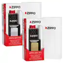 Bild 1 von ZIPPO Feuerzeug-Set »Chrome/Brass«, 2-teilig
