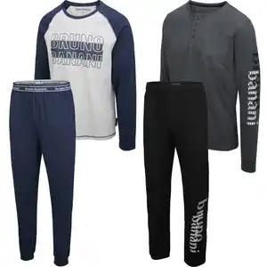 BRUNO BANANI Herren-Pyjama, 2-teilig