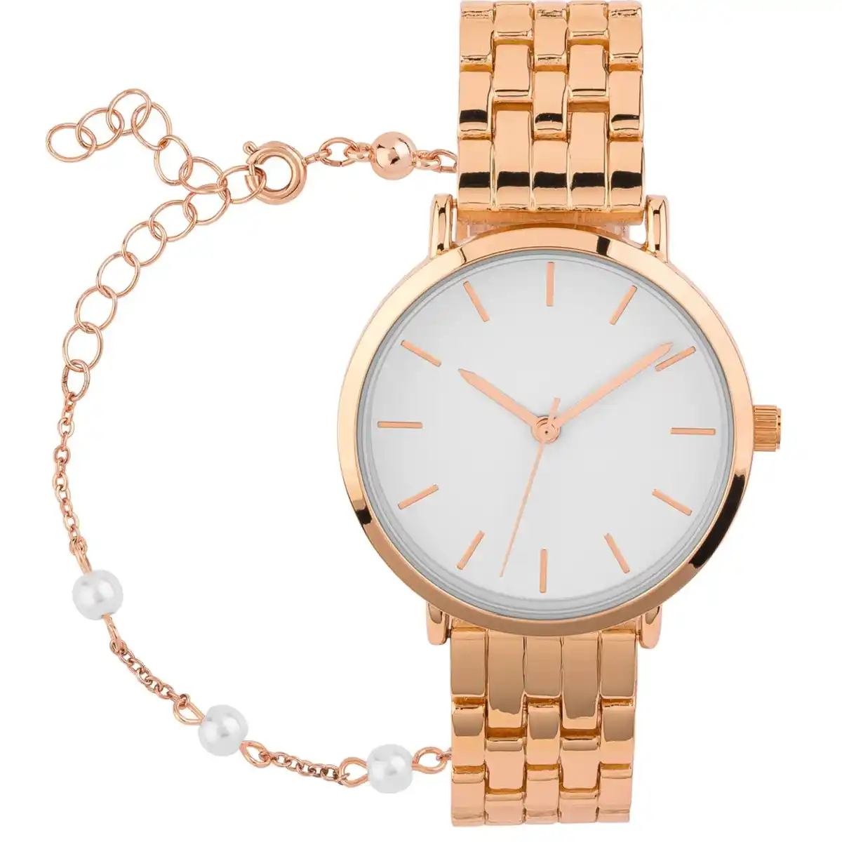 Bild 1 von OYANDA® Damen-Armbanduhr Geschenkset, 2-teilig