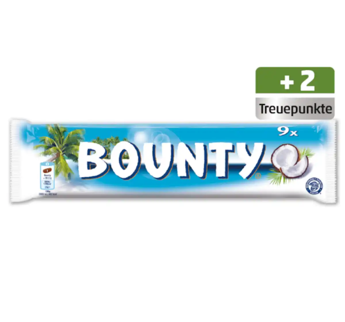 Bild 1 von BOUNTY Schokoriegel*