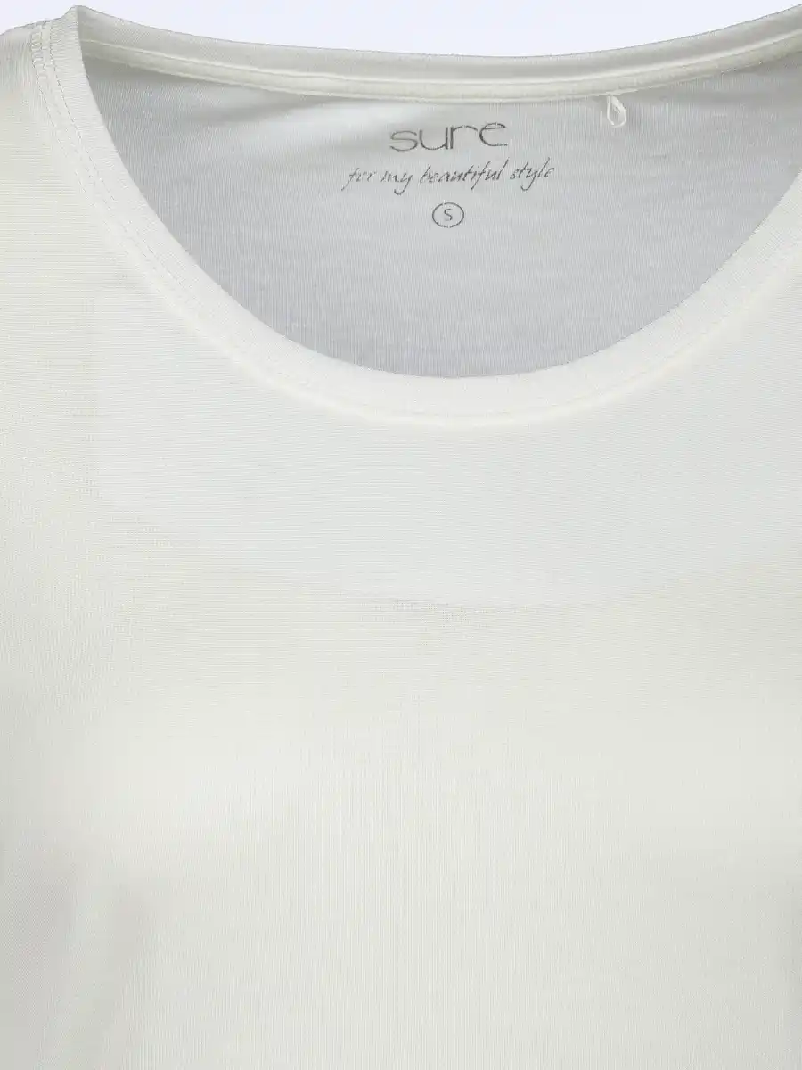 Bild 3 von Damen Langarmshirt Weiß