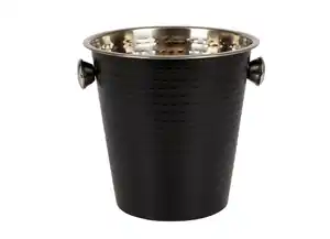 Sektkühler mit Knopfgriffen 22cm