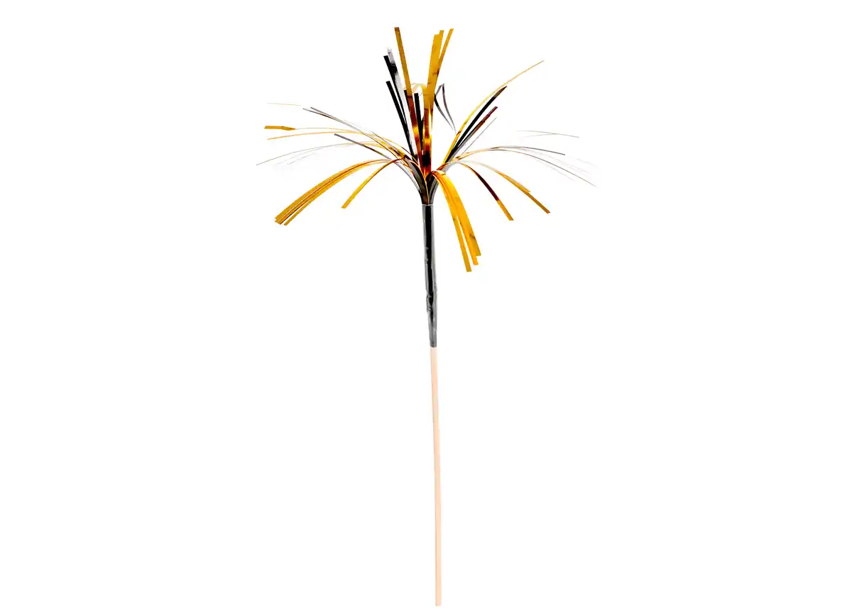 Bild 1 von Cocktail-Palmen schwarz gold/silber